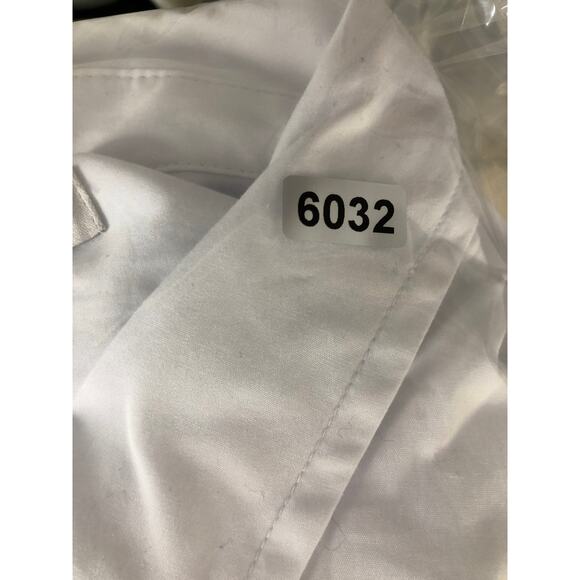 Madewell Relaxed Button Up Top Long Sleeve Shirt Eyelet White NWT Medium - Picture 8 of 8